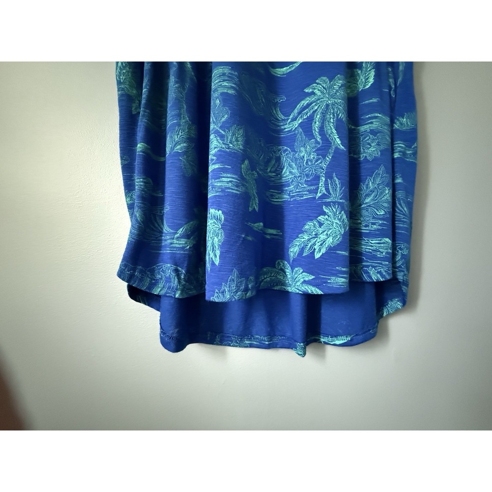 Outdoor Oasis One Size Royal Blue Gauzy Beach Pool Swim Cover Up‎ Tunic Kimono - Picture 9 of 11